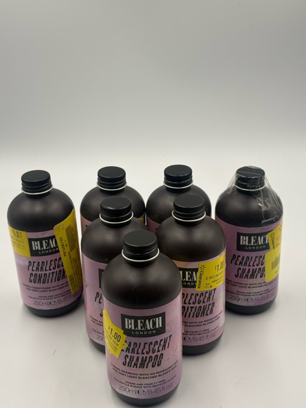Pearlescent Shampoo & Conditioner Set — Purple
